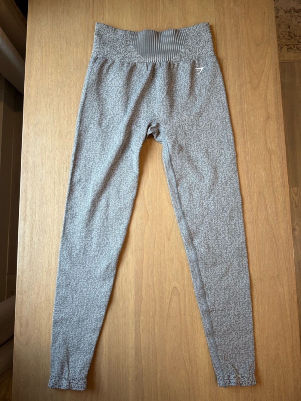 Gymshark Women’s Vital Seamless Athletic Gray High Rise Leggings Size XXS 2-4